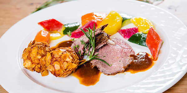 Kulinarische Köstlichkeiten im Hotelrestaurant